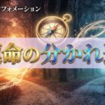 ここが運命の分かれ道だと思った時にどうするか